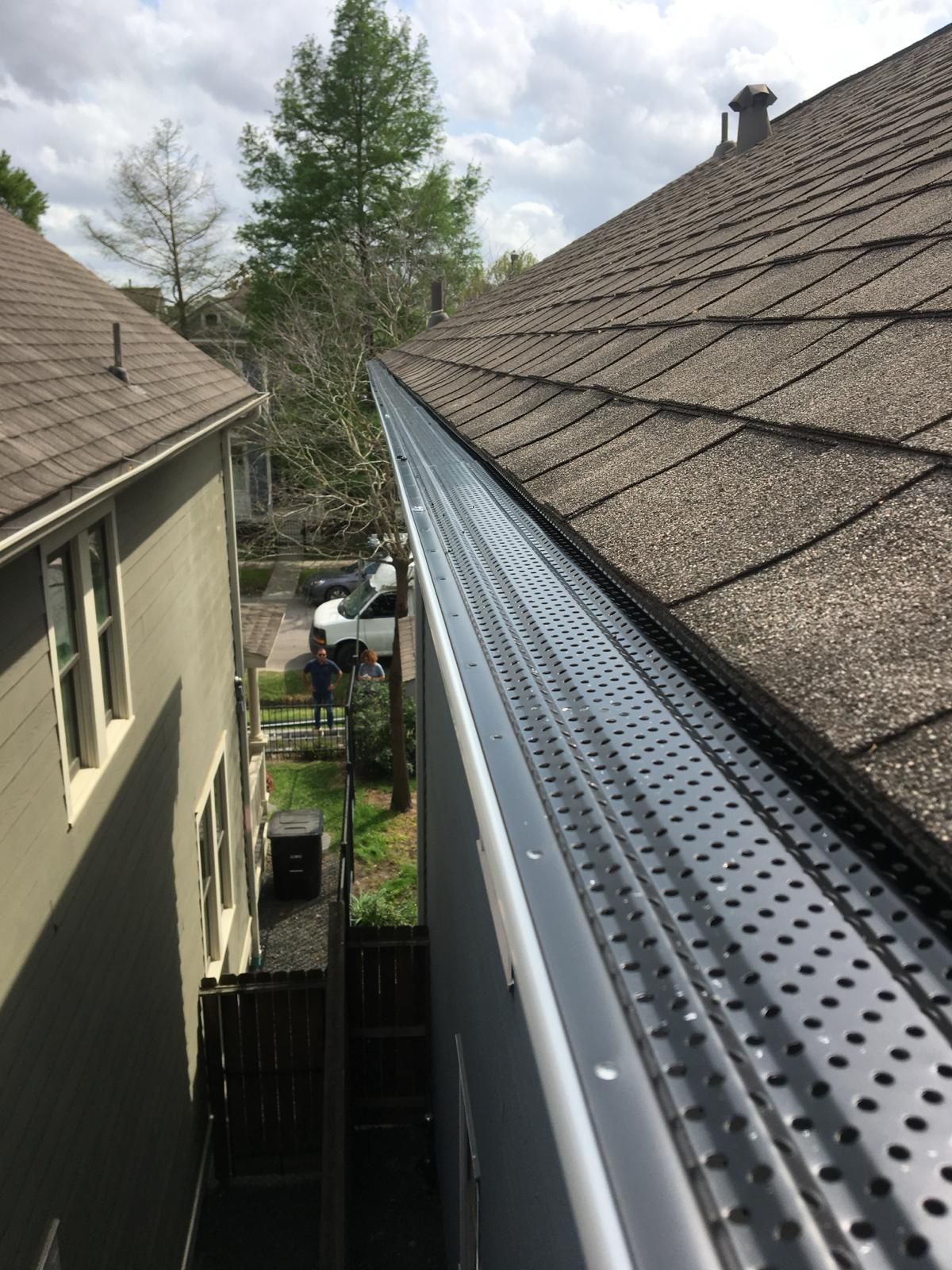 An image that shows one of our commercial roofing maintenance and repair results